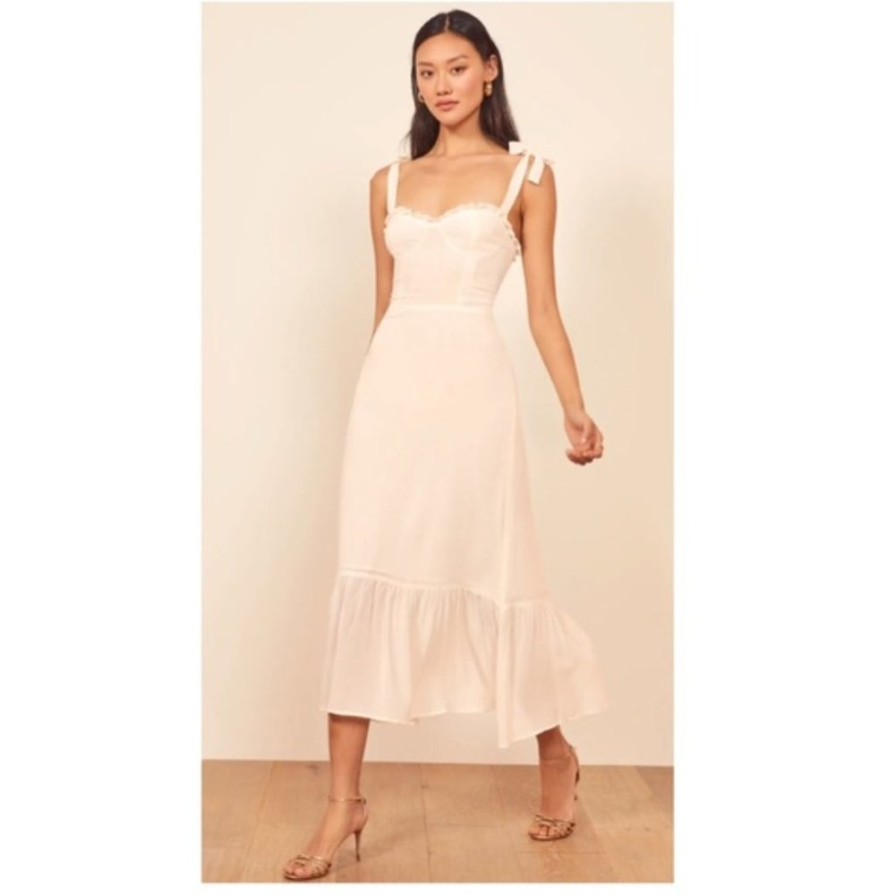 NWT Reformation Nikita in Ivory